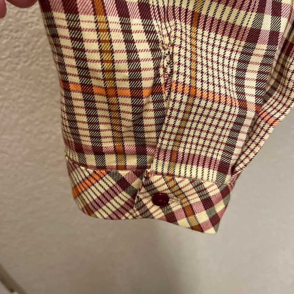 Zara Multicolor Checkered Blouse - Picture 4 of 5